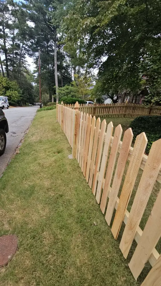 Neighborhood fence installation